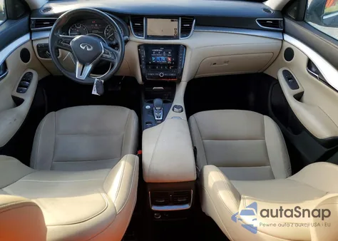 2021 Infiniti Qx50 Essential z USA, uszkodzony, nr VIN 3PCAJ5CA2MF100613